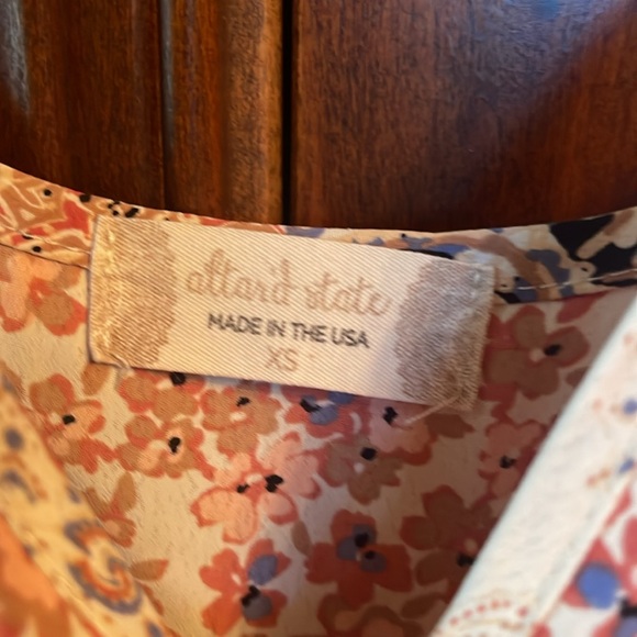 Altar’d State Out to Brunch Patchwork Dress Xsmall - Picture 2 of 3